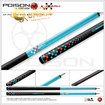 Gậy Phá Poison BKR-16 / Ngọn Full Carbon Chính Hãng Cao Cấp