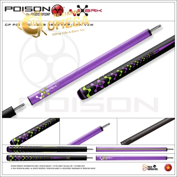 Gậy Phá/Nhảy Poison BKR-18/ Ngọn Full Carbon Chính Hãng Cao Cấp