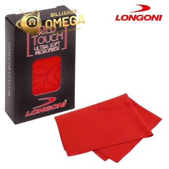 Khăn Lau Cơ Bida Longoni Red Touch | Phụ Kiện Chính Hãng Longoni (Nhập Khẩu Từ Ý)