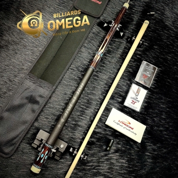 LONGONI BLACK MAMBA SHINY STAR | Cơ Bida Lỗ Chính Hãng LONGONI