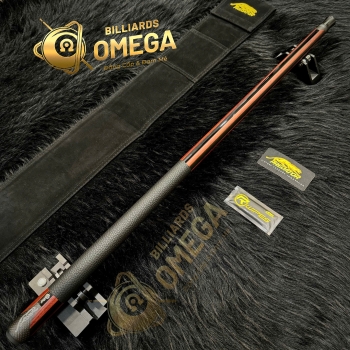 Chuôi Predator P3 Revo Red Tiger Cue Matte Black & Rengas Stripes da Luxe
