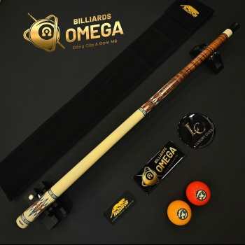 Chuôi Predator Ikon4 2 gỗ Coffee Curly Maple / gỗ Turquoise/ tay trơn/Cơ bida Lỗ Chính Hãng Predator