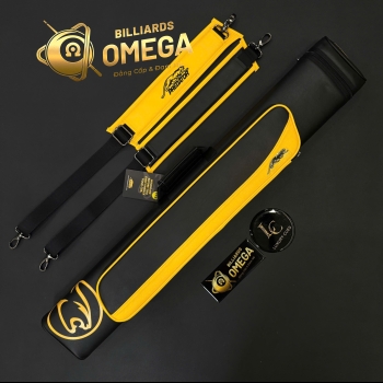 Bao Đựng Cơ Predator Roadline Đen/Vàng Cứng - 2 Chuôi 4 Ngọn ​