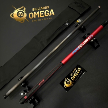 Gậy Predator Black Revo Air Rush Tay Cầm Sport Đỏ Mờ | Cơ Bida Lỗ Chính Hãng Predator