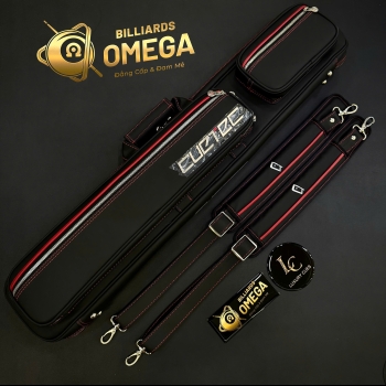 Bao Cơ Cuetec Pro Line Màu Đen 4x8 Soft Case (4 Chuôi + 8 Ngọn)