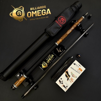 Cơ Bida Lỗ Dragon Special BE Ngọn Full Carbon (Tặng Kèm Full Phụ Kiện)