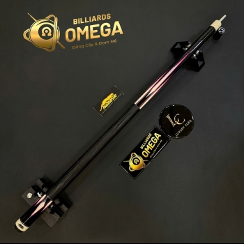 CHUÔI PREDATOR TS16/ TRUE SPLICE 16 Gen 3 LIMITED EDITION - GỖ MUN ĐEN ĐIỂM TÍM/HỒNG - TAY CẦM DA CAO CẤP
