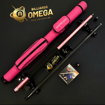 LEADSUPER V1 PINK | Cơ Bida Lỗ Chính Hãng (Kèm Full Phụ Kiện)