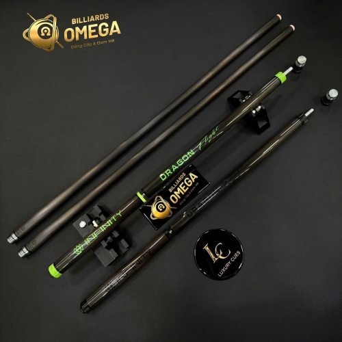 Cơ nhảy INFINITY DRAGON FLIGHT GREEN | Cơ Bida Lỗ Chính Hãng