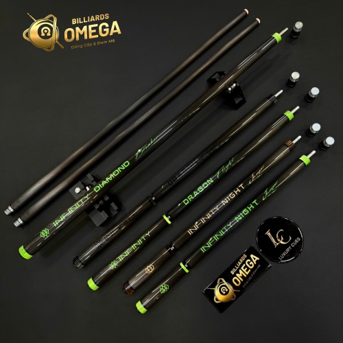 Cơ Chuyên Phá INFINITY DIAMOND BREAKER - GREEN | Cơ Bida Lỗ Chính Hãng