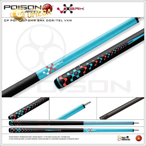 Gậy Phá Poison BKR-16 / Ngọn Full Carbon Chính Hãng Cao Cấp