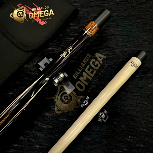 LONGONI FLAMES LEATHER STRIPES Phiên Bản NIELS FEIJEN | Cơ Bida Lỗ Chính Hãng Longoni