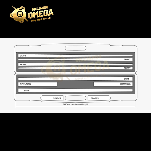 Bao Cơ LONGONI AVANT BLACK ABS AVANT LINE | Phụ Kiện Chính Hãng Longoni (Nhập Khẩu Từ Ý)