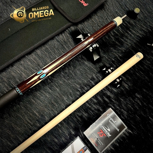LONGONI BLACK MAMBA SHINY STAR | Cơ Bida Lỗ Chính Hãng LONGONI
