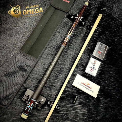 LONGONI BLACK MAMBA SHINY STAR | Cơ Bida Lỗ Chính Hãng LONGONI