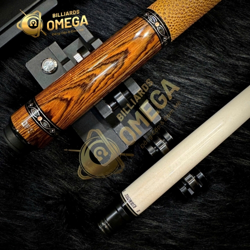JFLOWERS JF20-BTF Ngọn Mộc Công Nghệ Lõi Carbon Xuyên Tâm | Cơ Bida Lỗ Chính Hãng