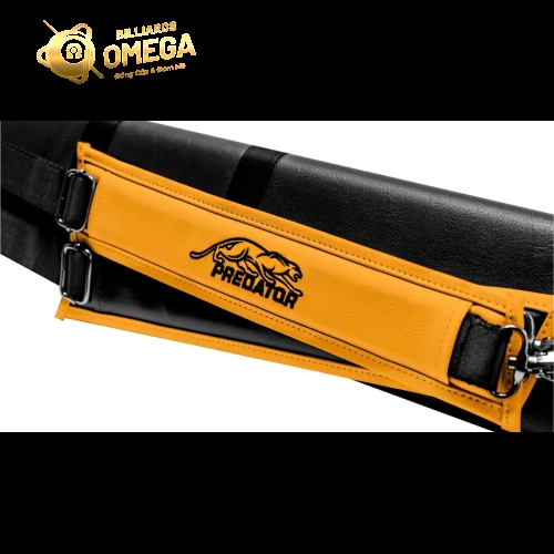 Bao Đựng Cơ Predator Roadline Đen/Vàng Cứng - 2 Chuôi 4 Ngọn ​