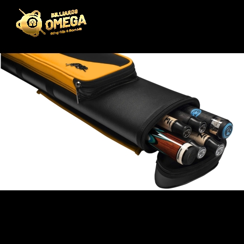 Bao Đựng Cơ Predator Roadline Đen/Vàng Cứng - 2 Chuôi 4 Ngọn ​