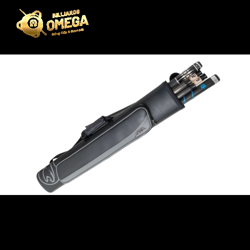 Bao Đựng Cơ Predator Roadline Đen/ Xám Cứng - 2 Chuôi 4 Ngọn​