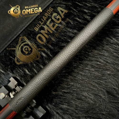 Chuôi Predator P3 Revo Red Tiger Cue Matte Black & Rengas Stripes da Luxe