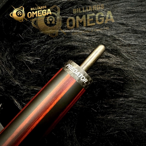 Chuôi Predator P3 Revo Red Tiger Cue Matte Black & Rengas Stripes da Luxe