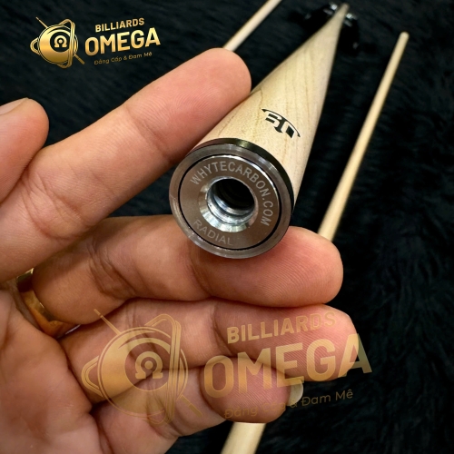 Ngọn WHITE carbon vân gỗ /Triple-60 Wood Grain
