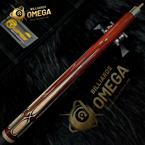 Chuôi Predator Throne 3-3 - Cocobolo Với Gỗ Curly Maple/Cơ Bida Lỗ Chính Hãng Predator
