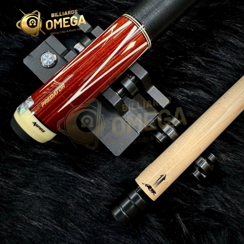 Gậy lỗ Predator Aspire 1-8 /Cơ bida Lỗ Chính Hãng Predator/ Ngọn Predator One/ Gỗ Purple Heart