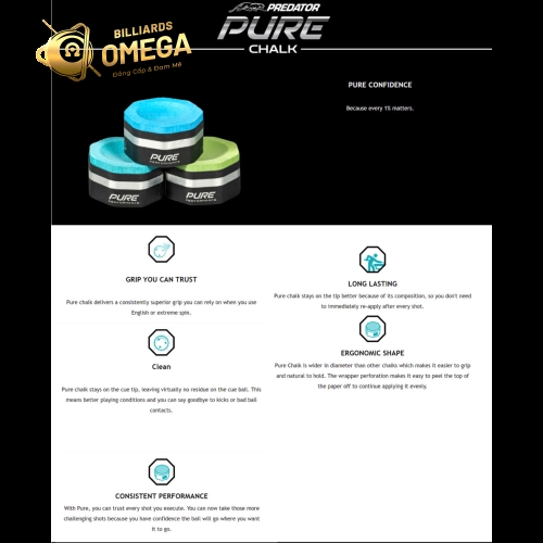 Lơ Predator PURE (PURE Chalk)