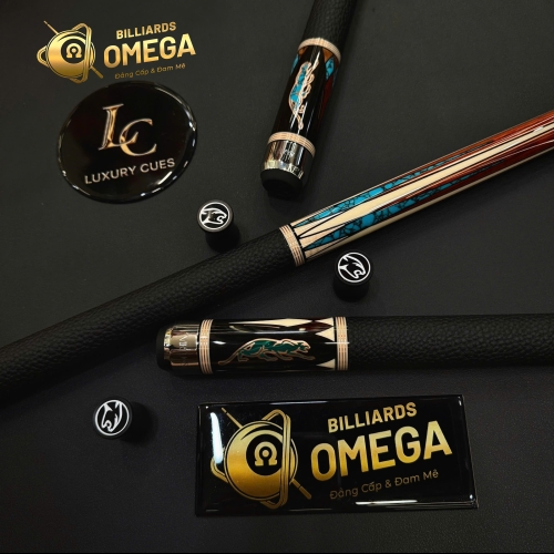 Chuôi Predator Virtuoso Ebony/Green /Cơ bida Lỗ Chính Hãng Predator