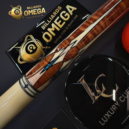 Chuôi Predator Ikon4 2 gỗ Coffee Curly Maple / gỗ Turquoise/ tay trơn/Cơ bida Lỗ Chính Hãng Predator