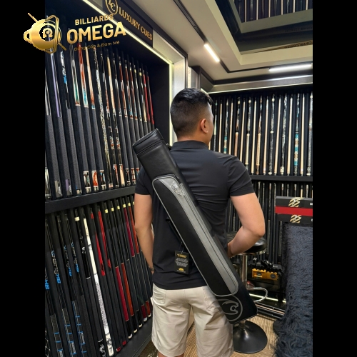 Bao Đựng Cơ 3x5 Predator Roadline Đen Xám Cứng - 3 Chuôi 5 Ngọn