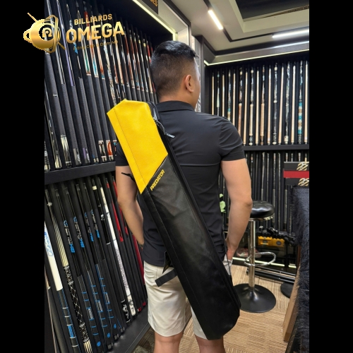 Bao Đựng Cơ Predator 3x5 Urbain Đen / Vàng Cứng - 3 Chuôi 5 Ngọn