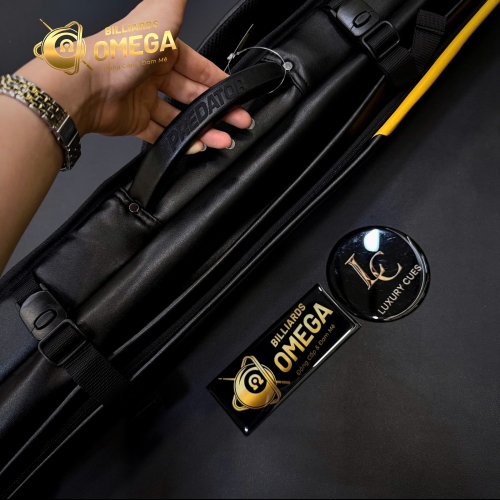 Bao Đựng Cơ Predator 3x5 Urbain Đen / Vàng Cứng - 3 Chuôi 5 Ngọn
