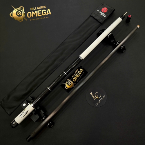 Poison M-12 Ngọn Full Carbon | Cơ Bida Lỗ Chính Hãng