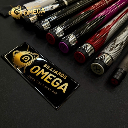 Poison M-13 Ngọn Full Carbon | Cơ Bida Lỗ Chính Hãng