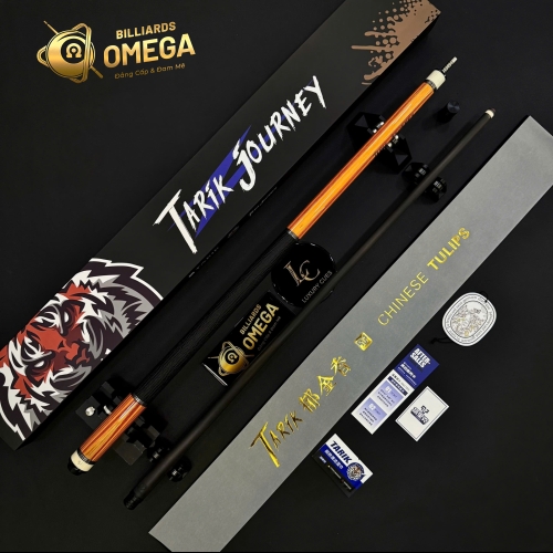 Gậy Bida Lỗ Tarik Moon M4- Ngọn Full Carbon Cassadin Cao Cấp