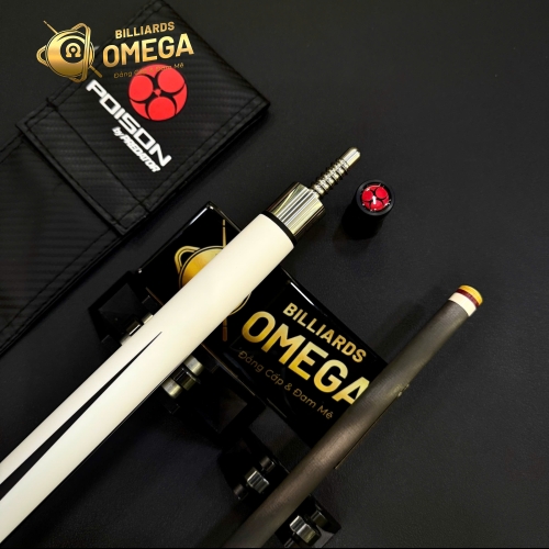 Poison Nitro-12 Ngọn Full Carbon | Cơ Bida Lỗ Chính Hãng