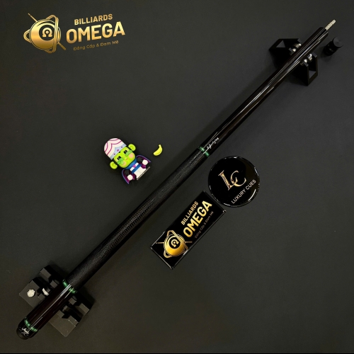 Chuôi JACOBY CUSTOM CUES 0124-169 Phiên Bản Gỗ Ebony