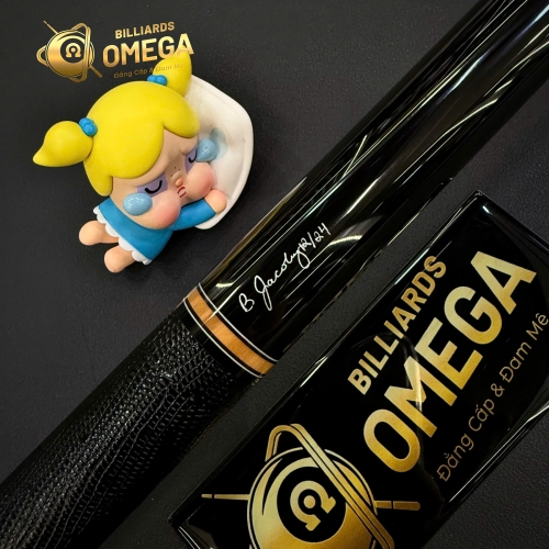 Chuôi JACOBY CUSTOM CUES 0125-101 Phiên Bản Gỗ Ebony