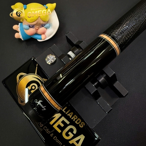Chuôi JACOBY CUSTOM CUES 0125-101 Phiên Bản Gỗ Ebony