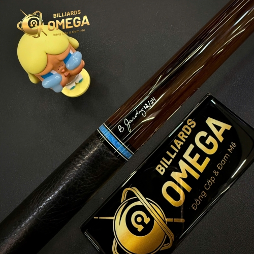 Chuôi JACOBY CUSTOM CUES 0125-107 Phiên Bản Gỗ Ziricote