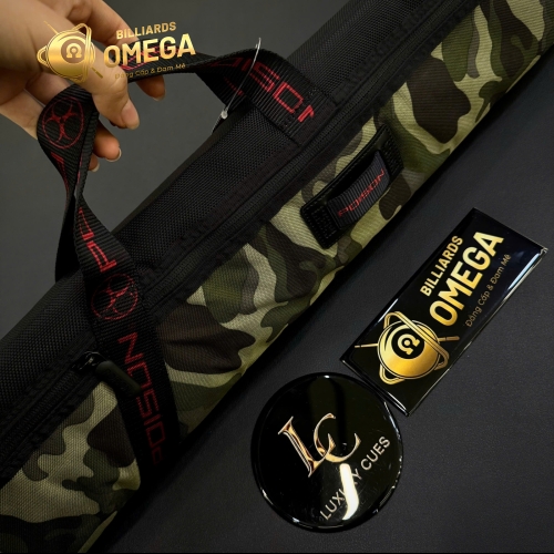 Bao Cơ Bida Poison 2x4 Camo Covert Form Cứng (2 gốc 4 ngọn)