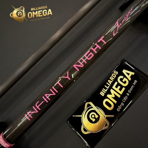 Cơ nhảy INFINITY NIGHT JUMPER PINK| Cơ Bida Lỗ Chính Hãng