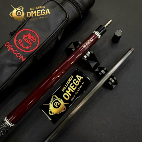 Cơ Bida Lỗ Dragon Special RG Ngọn Full Carbon (Tặng Kèm Full Phụ Kiện)