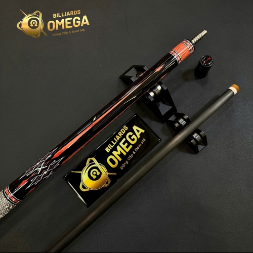 GẬY BIDA LỖ MIT CUES MH26-05– NGỌN CARBON BLACK ARROW