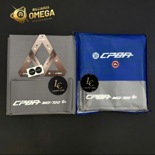VẢI/NỈ BIDA LỖ CPBA MG-700 STAR CHÍNH HÃNG – PHIÊN BẢN CHUYÊN NGHIỆP CHO CLB