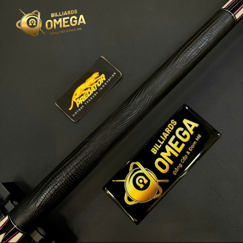 CHUÔI PREDATOR TS16/ TRUE SPLICE 16 Gen 3 LIMITED EDITION - GỖ MUN ĐEN ĐIỂM TÍM/HỒNG - TAY CẦM DA CAO CẤP