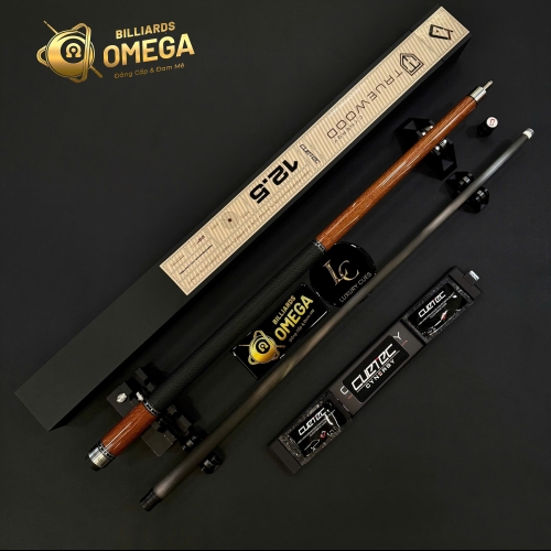 Cuetec Cynergy Truewood Leopard Gen 2 Phiên Bản Tay Da | Cơ Bida Lỗ Chính Hãng