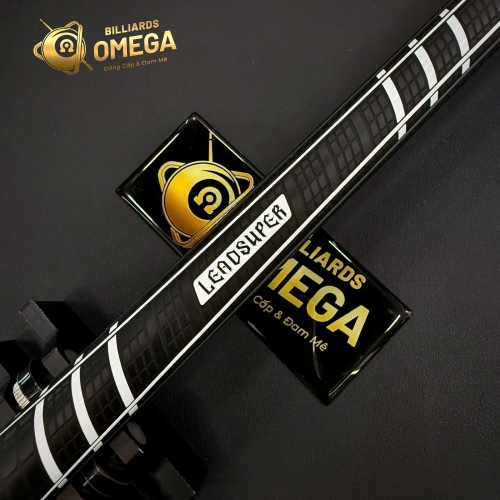 Leadsuper Dragon Black | Cơ Bida Lỗ Ngọn Carbon Công Nghệ Black Power DK (Tặng Kèm Phụ Kiện)